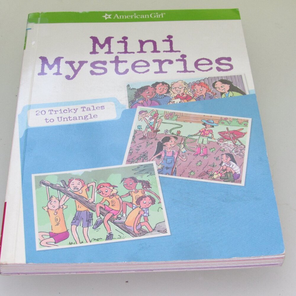 American Girl – Mini Mysteries: 20 Tricky Tales to Untangle – Paperback Book